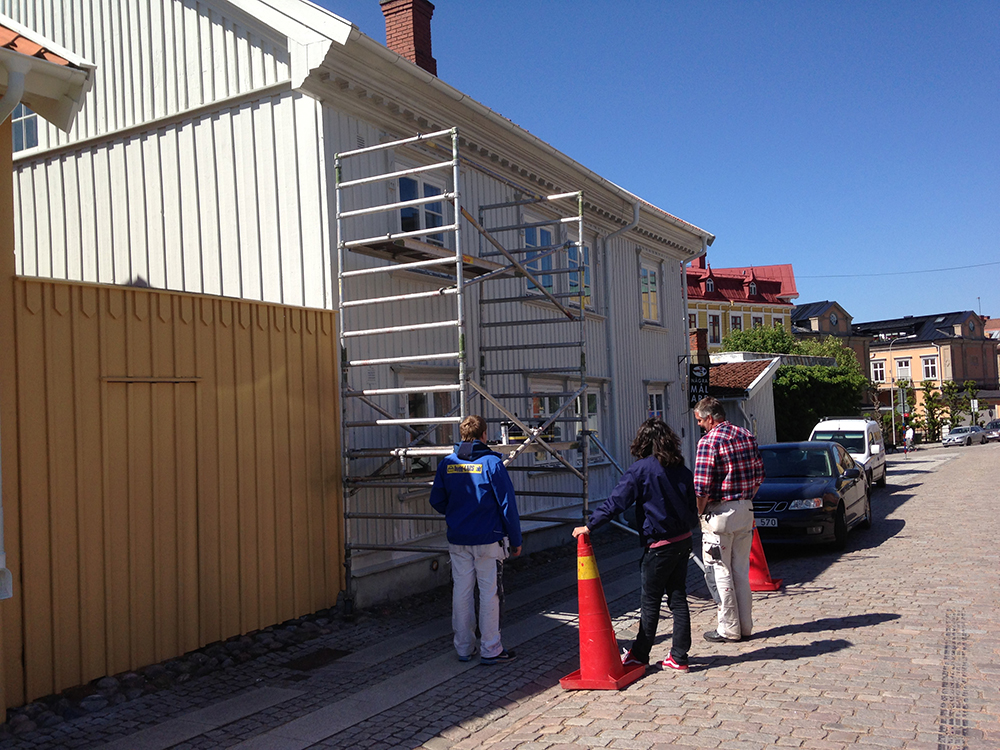 Ommålning Residensgatan, VBG